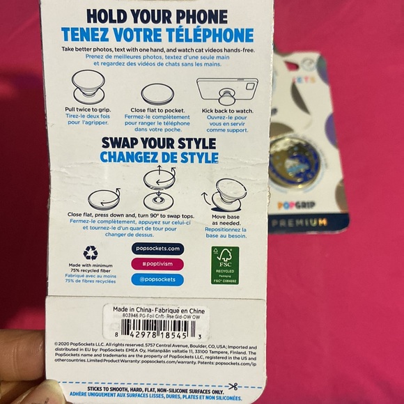 5x Popsockets Fit any phone - Picture 8 of 8